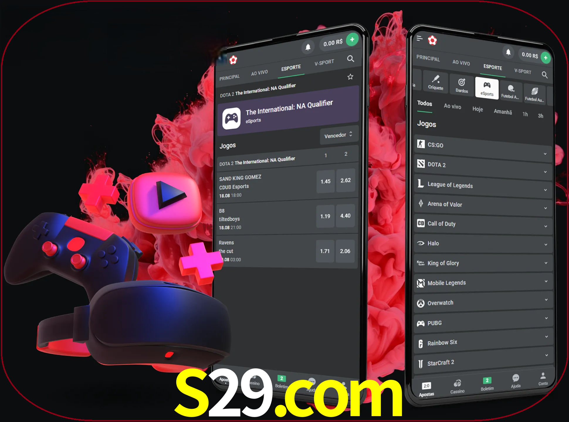 Para ter a aplicação móvel s29 no seu smartphone, basta descarregar o ficheiro apk e seguir as instruções.