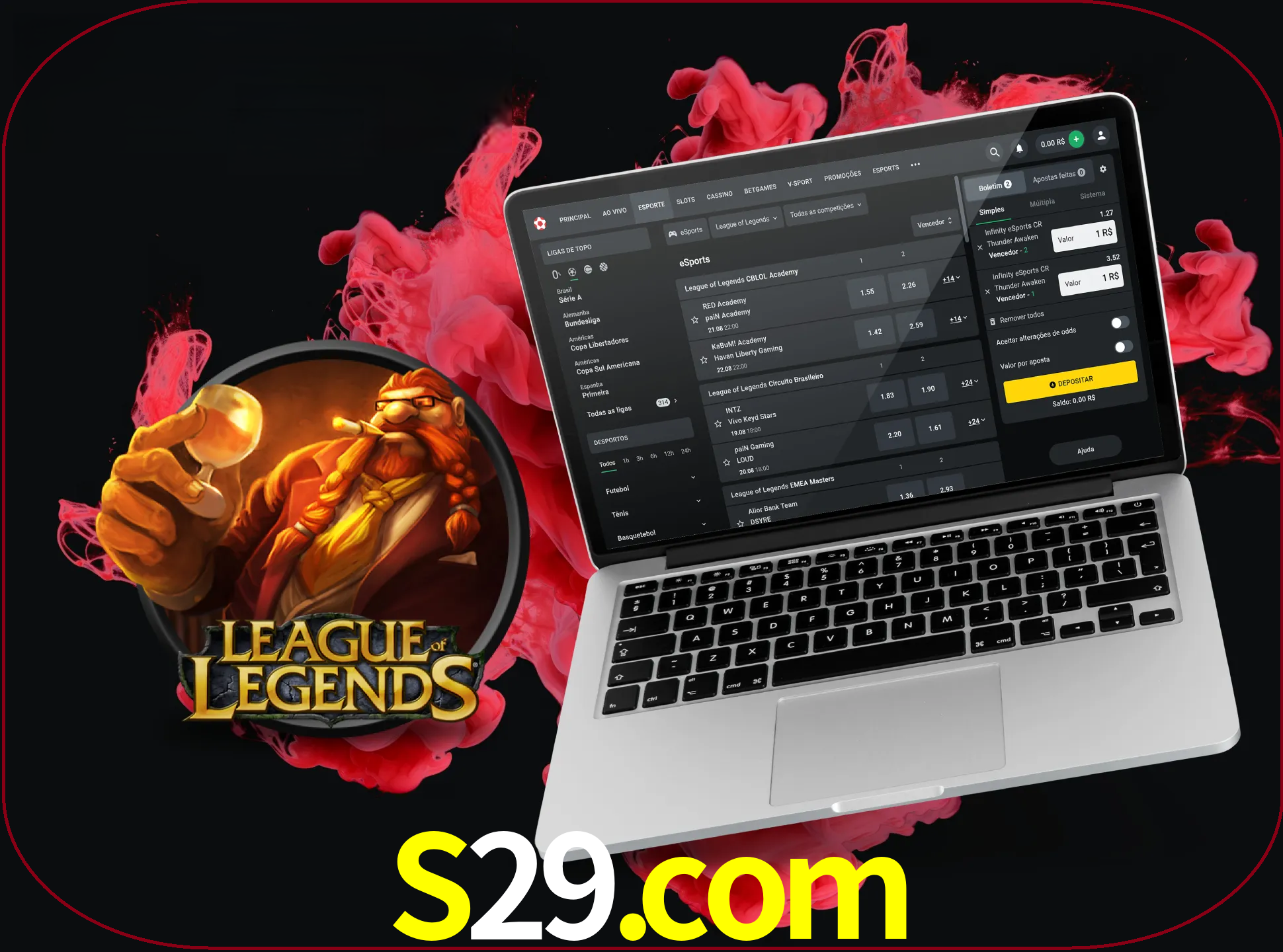 Se é um fã deste jogo, muitos torneios fantásticos que o vão surpreender estão disponíveis no s29.